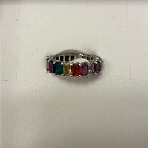 Sterling Silver Gemstone Ring